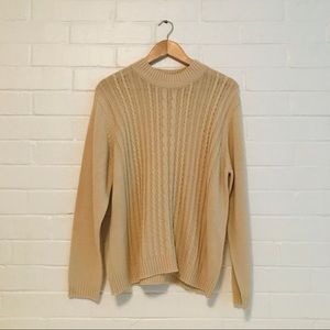 Lightweight Cream Sweater
